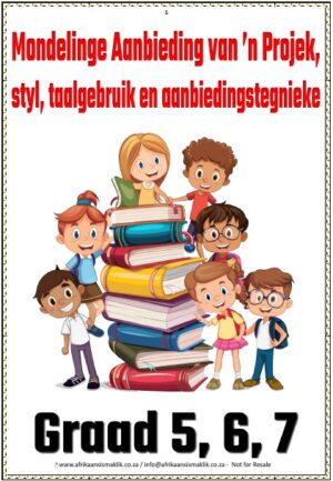 Graad 5,6,7 Mondelinge Aanbieding Opsomingsnotas