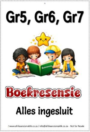 Graad 5, 6, 7 Boekresensie - Alles ingesluit