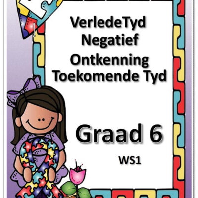 Graad 5, 6, 7 - PDF - Verlede Tyd, Toekomende Tyd, Negatief/Ontkenning