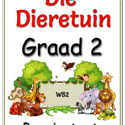 Graad 2 Begripstoets – Die Dieretuin, Vrae en Memo