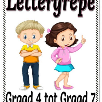 Graad 4 - Graad 7 - Lettergrepe - Opsomming, 4 Toetse met Memos