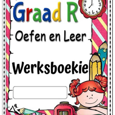 Graad R - R80.00 - PDF Oefen en leer werksboekie - (89 blaaie)