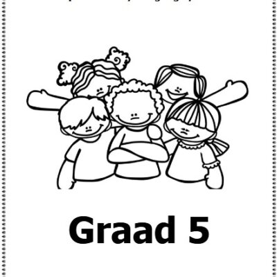 GRAAD 5 - PDF - Begripslees,  Taal en Prakties Met Memo Antwoorde