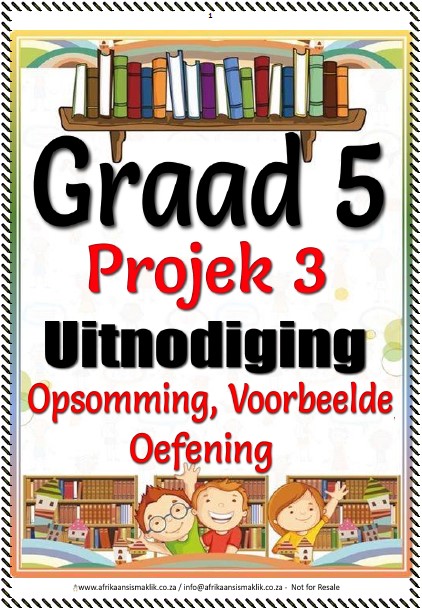 Gr5 Projek uitnoding ft page
