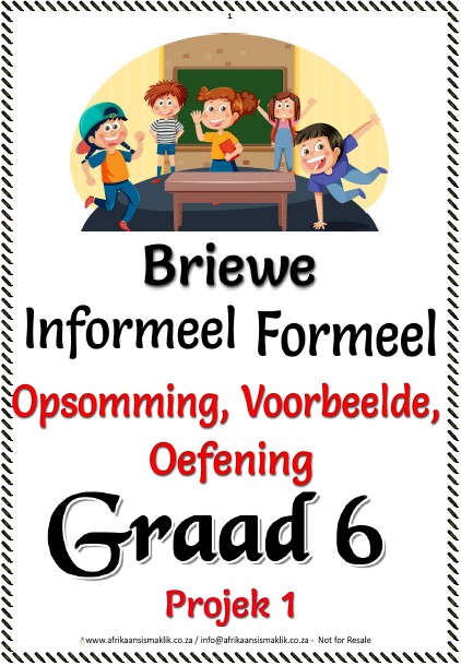 GR6 Briewe formeel informeel ft pg