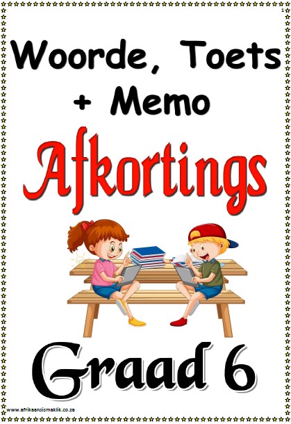 Graad 6 Afkortings ft page