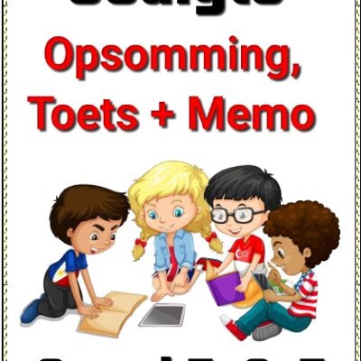 Gr 5.6.7 Gedigte Opsomming Toets en Memo