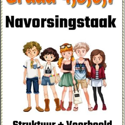 Graad 4 5 6 7 Navorsingstaak Struktuur Voorbeeld Uitleg Rubriek Alles wat nodig is
