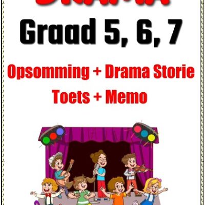 Graad 5,6,7 Drama - Opsomming - Drama Grease + Vrae + Memo Aktiwiteit