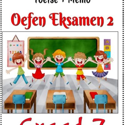 Graad 7 - Oefen Eksamen Term 3 Woordvlak Werk Begrip Taal Konvensie