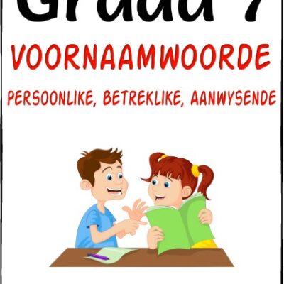 Graad 7 Persoonlike, Betreklike, Aanwysende Voornaamwoorde
